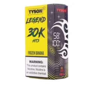 Frozen Banana Mike Tyson Vape 30K Puff