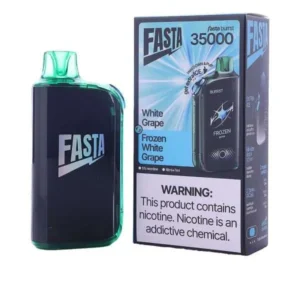 White Grape FASTA Burrst Disposable Vape – 35000 Puffs