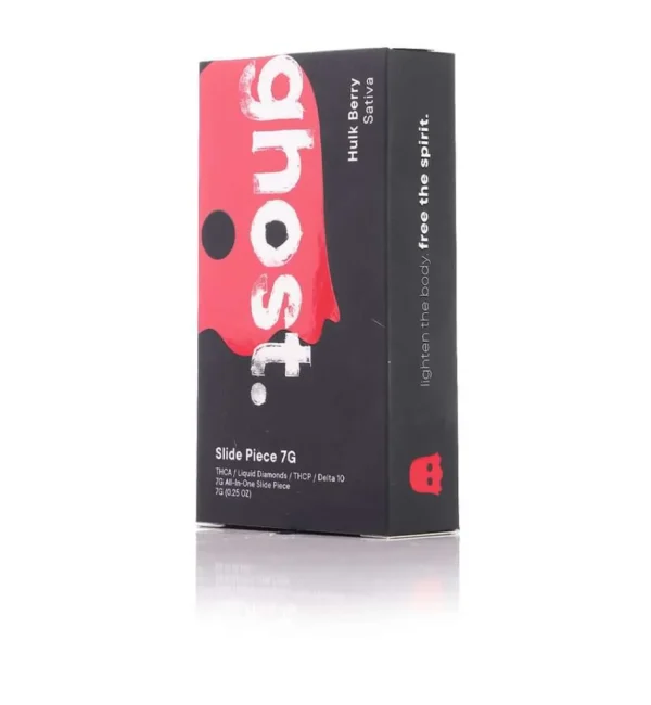Ghost THC-A 7g Disposable Vape – Hulk Berry Sativa