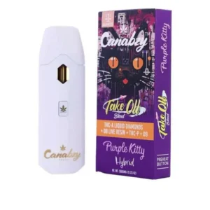 Canabzy Take Off Blend THCA Disposable – Purple Kitty