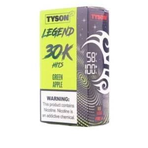 Green Apple Mike Tyson Vape 30K Puff