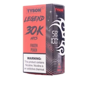 Frozen Peach Mike Tyson Vape 30K Puff