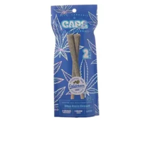 Caps Blue Razz Dream Sativa Pre-Rolls – 2 Packs