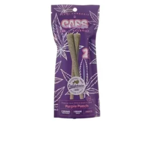 Caps Purple Punch Indica Pre-Rolls – 2 Packs