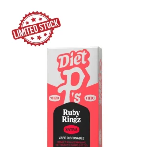 Diet P’s Ruby Ringz THCP Disposable Vape