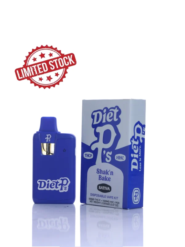 Diet P’s Shak N Bake THCP Disposable Vape