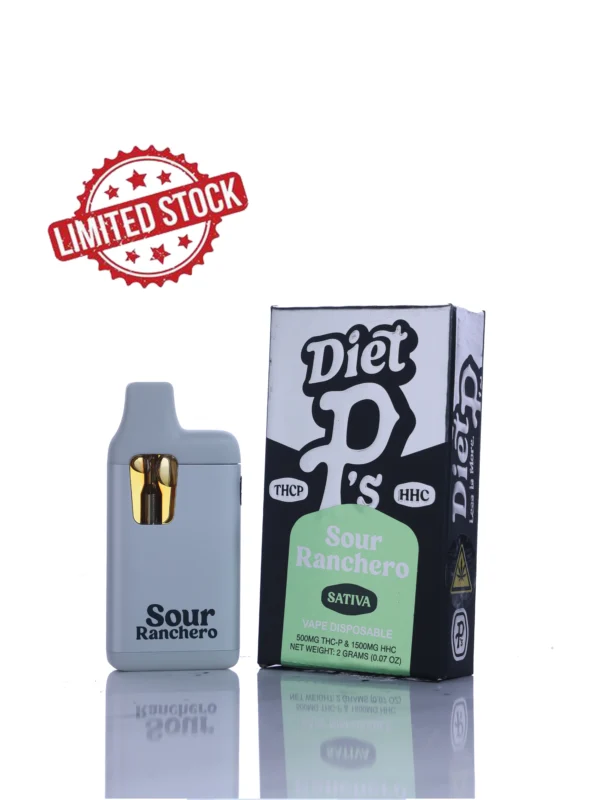 Diet P’s Sour Ranchero THCP Disposable Vape