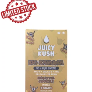 Juicy Kush THC-A Disposable Monster Cookies 5 Gram