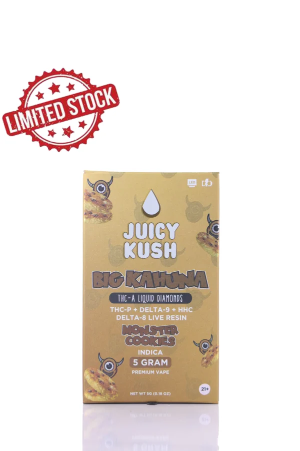 Juicy Kush THC-A Disposable Monster Cookies 5 Gram