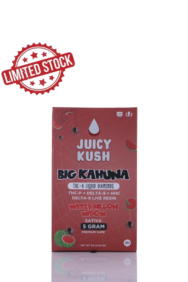 Juicy Kush THC-A Disposable Watermelon Widow 5 Gram